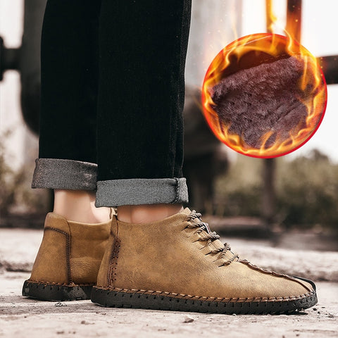 2019 Winter Shoes Men Warm Boots Men